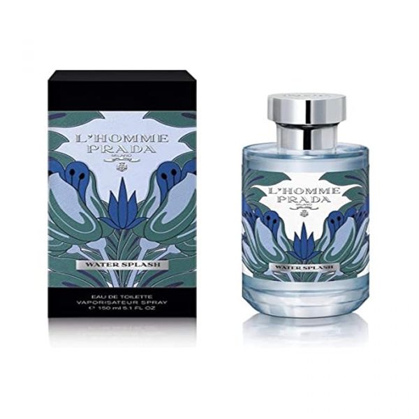 Prada L'homme Water Splash EDT for Men - Image 2