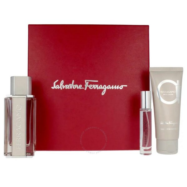 Salvatore Ferragamo Bright Leather Eau De Toilette Gift Set For Men - Image 2